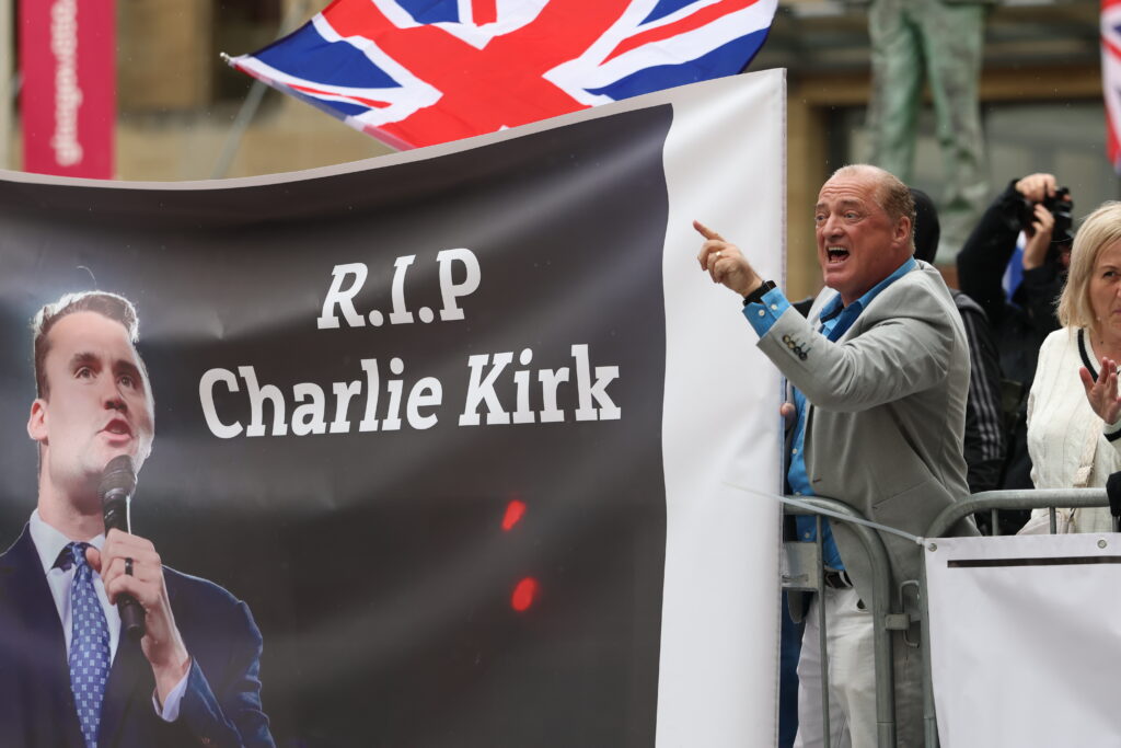 Far Right Unity Rally And Counter Protest Takes Place In Glasgow