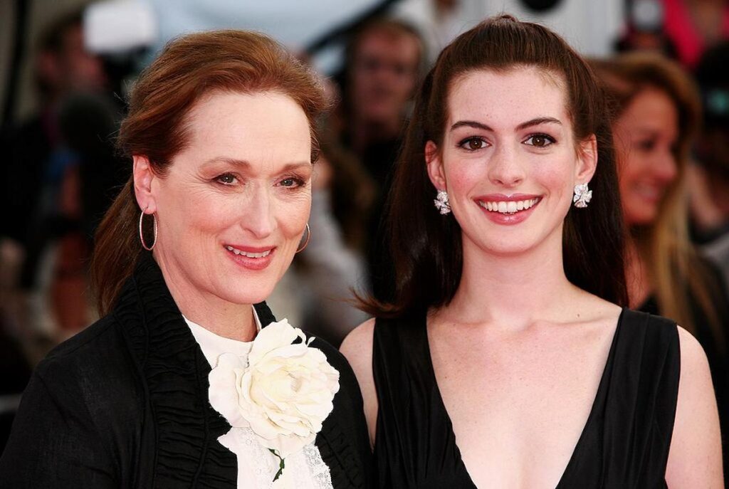 Meryl Streep e Anne Hathaway (1)