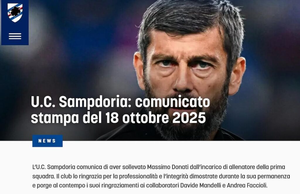 donati esonero samp (1)