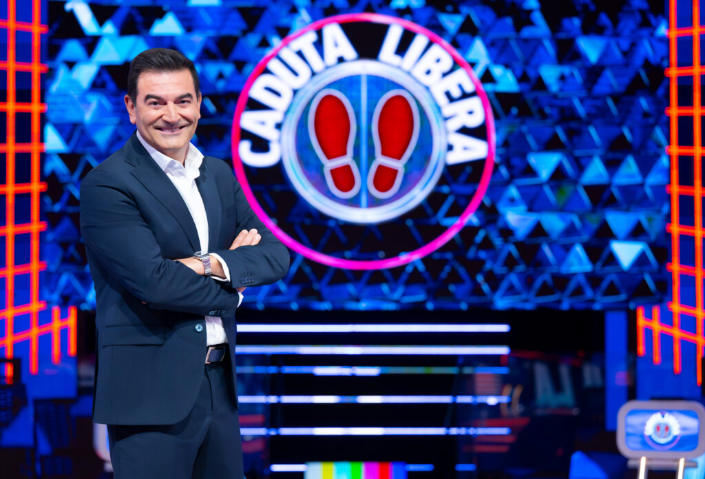 caduta libera su canale 5