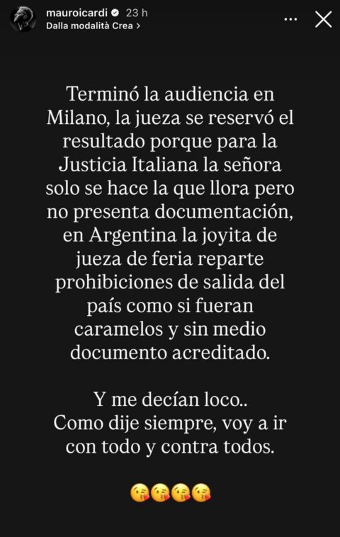 Icardi social