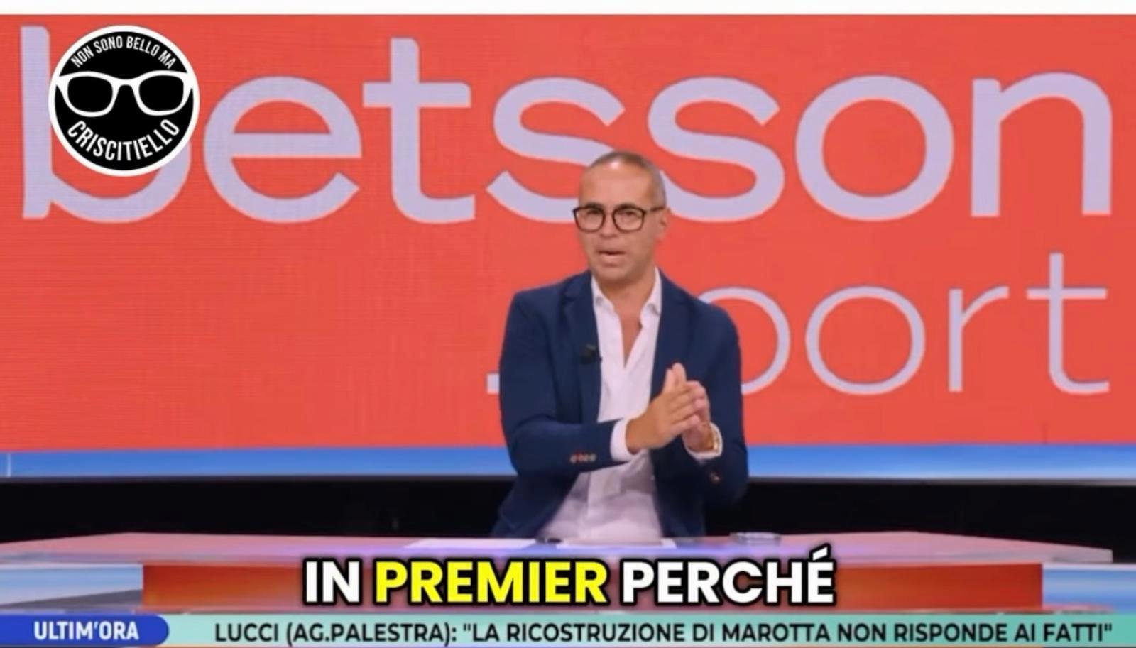 Criscitiello su Palestra: "Gli schiaffi di Percassi sempre dietro l'angolo. L'Inter non doveva..."