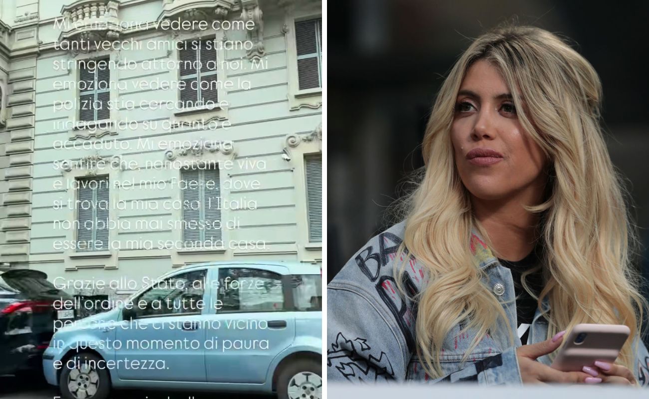 Wanda Nara dopo il furto in casa: "Mi commuove chi ci è stato vicino. Grazie..."