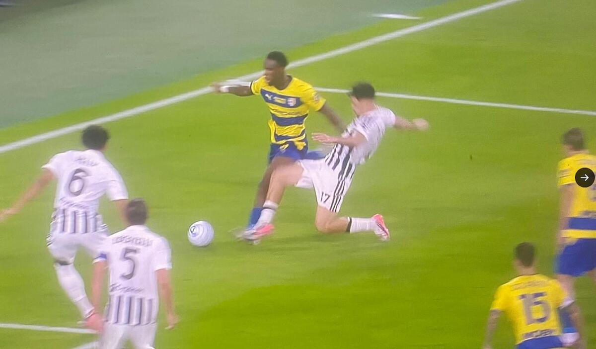Rigore Juve Parma
