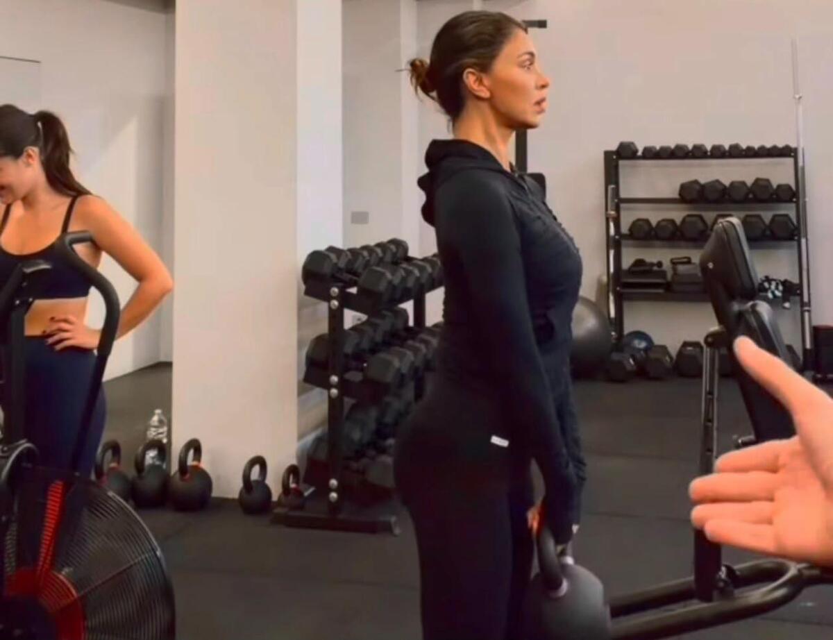 Belen Rodriguez palestra