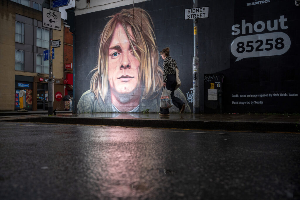 Manchester Mural Honours Kurt Cobain 30 Years On