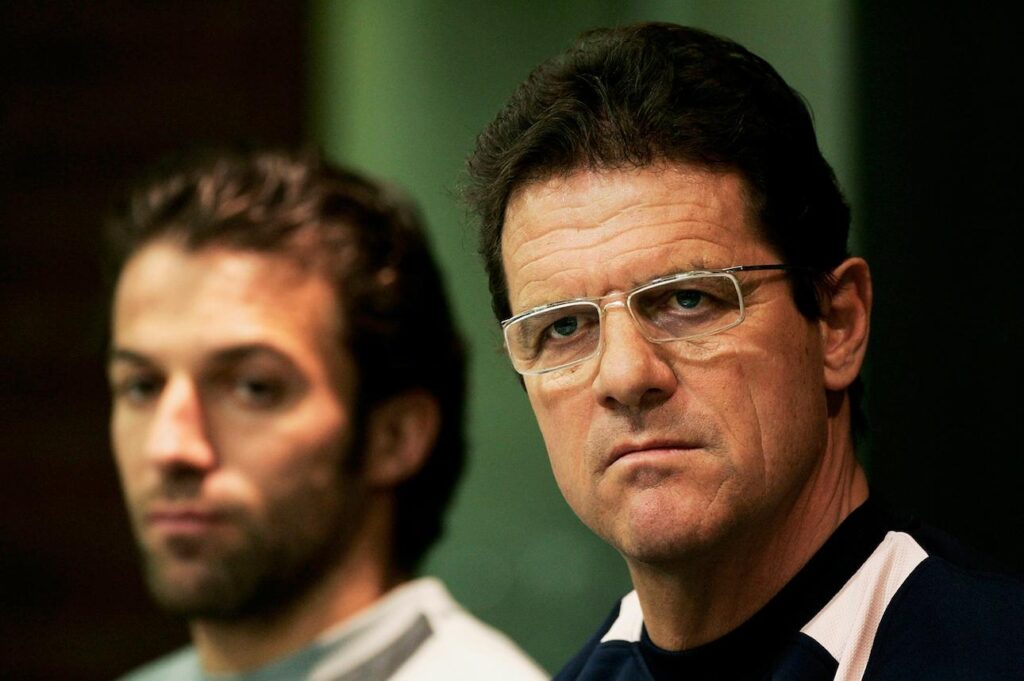 Capello e Del Piero