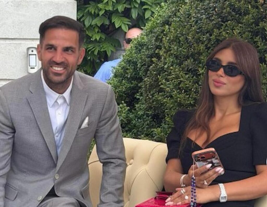 fabregas e la moglie
